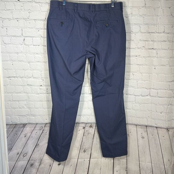 Brooks Brothers Mens Lightweight Advantage Chino Clark Blue Stretch Pants W36/L3 - Picture 5 of 10